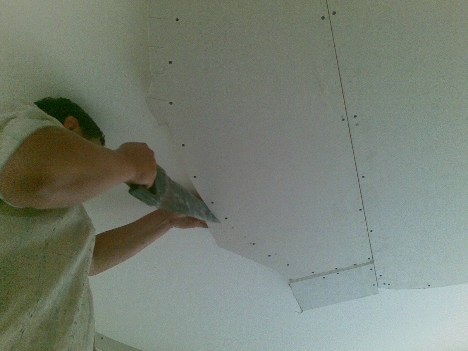 Потолок из гипсокартона своими руками: как сделать и монтаж, видео инструкция пошаговая