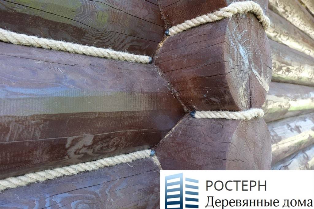 Конопатка и утепление сруба. материалы и технология