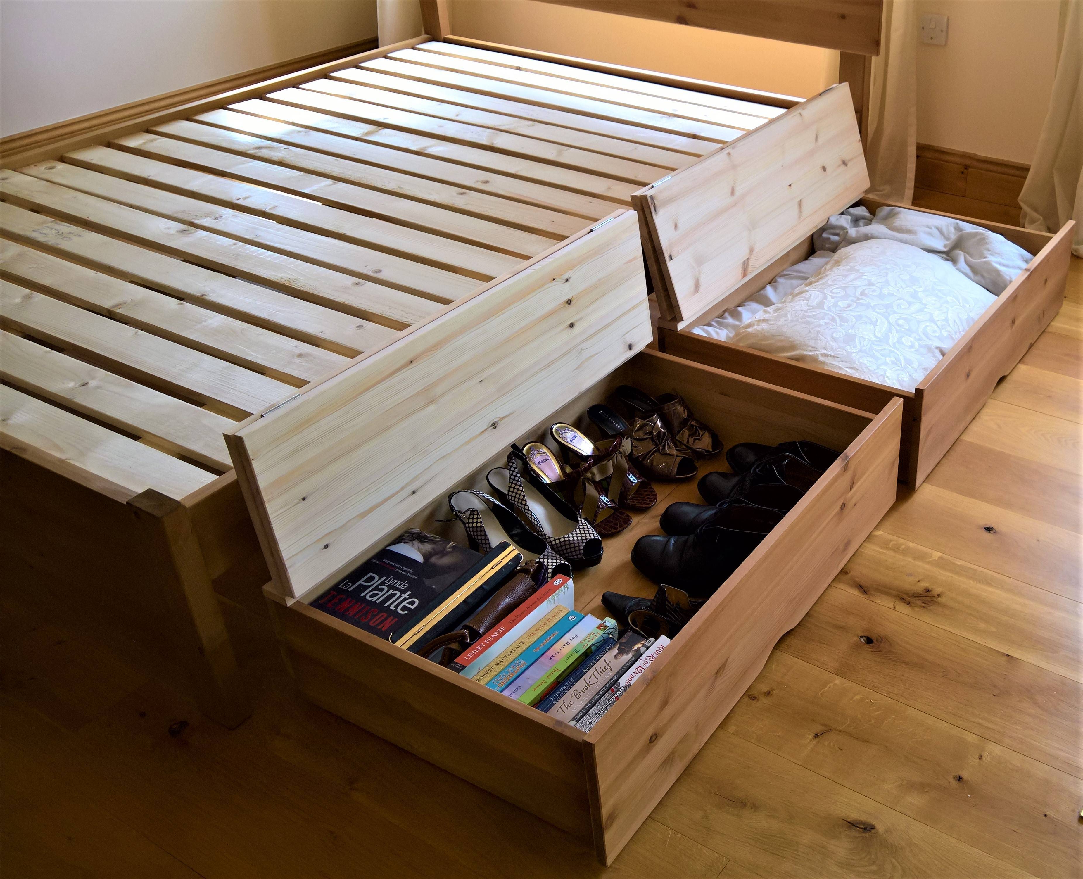 Кровать с выдвижными ящиками своими руками: детальная инструкция и особенности сборки