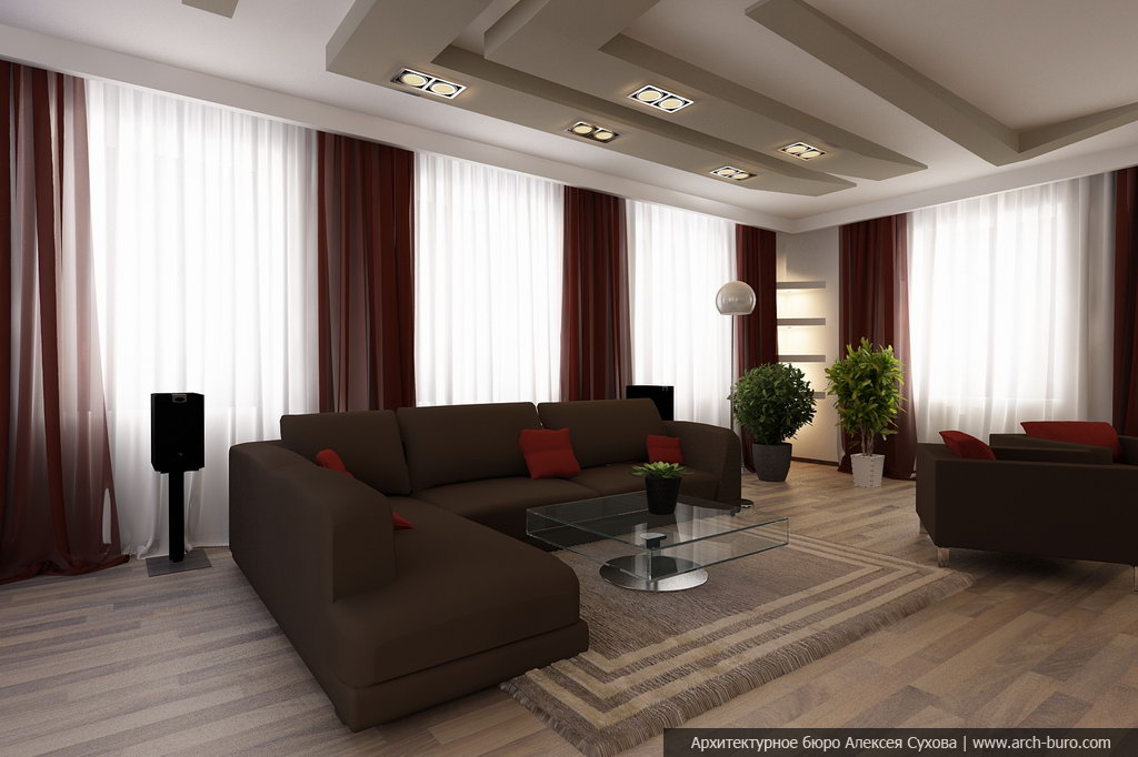 Как оформить дизайн интерьера гостиной 20 кв м?