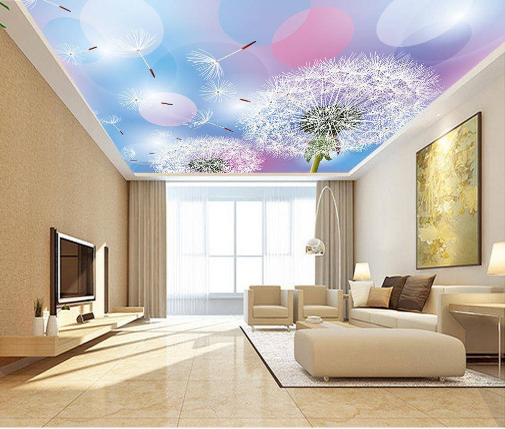 Как выбрать натяжные потолки: фото, виды, цвета, рисунки, декор, оригинальные формы, освещение
