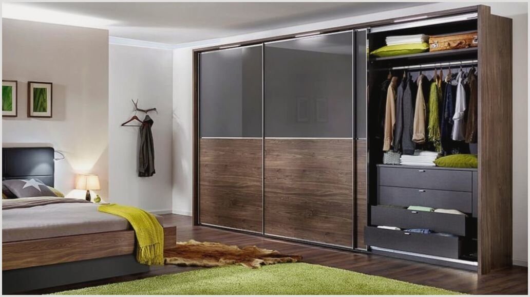 Шкаф в спальню (150 фото) - новинки дизайна из каталога 2023 года