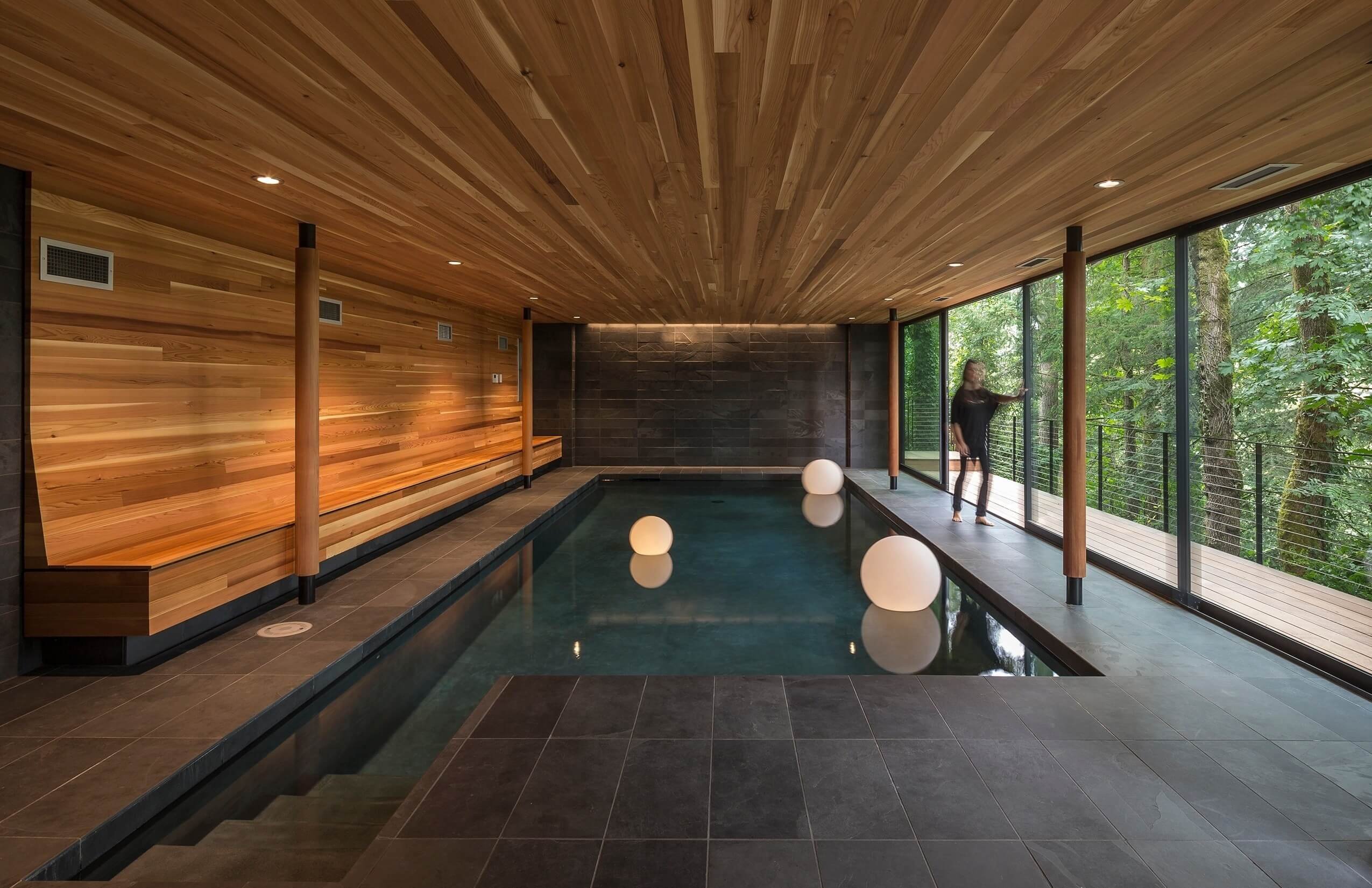 Баня в стиле «шале» (29 фото): красивые проекты интерьера парилки в вашем доме