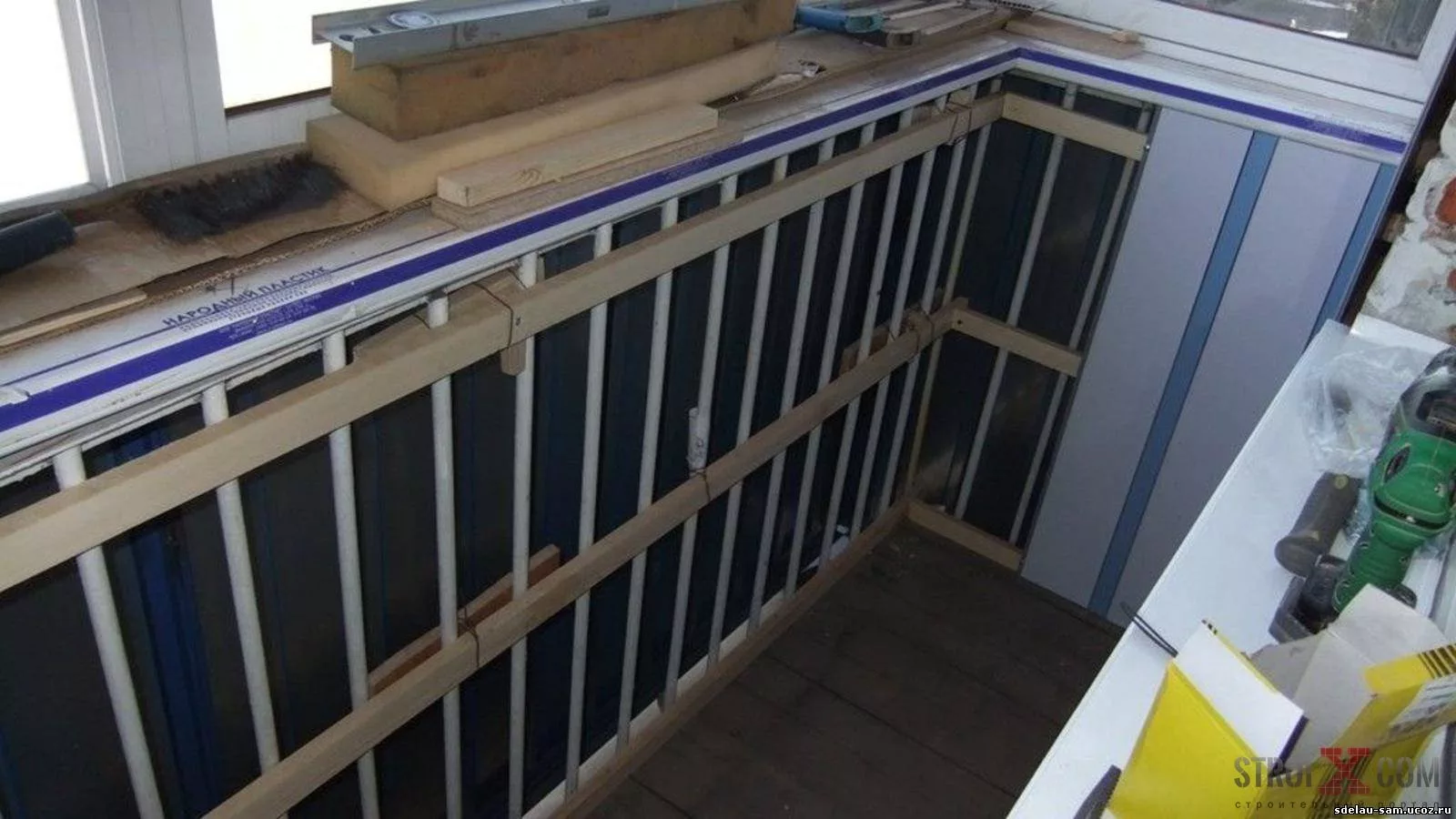 Как обшить балкон пвх панелями своими руками - клуб мастеров