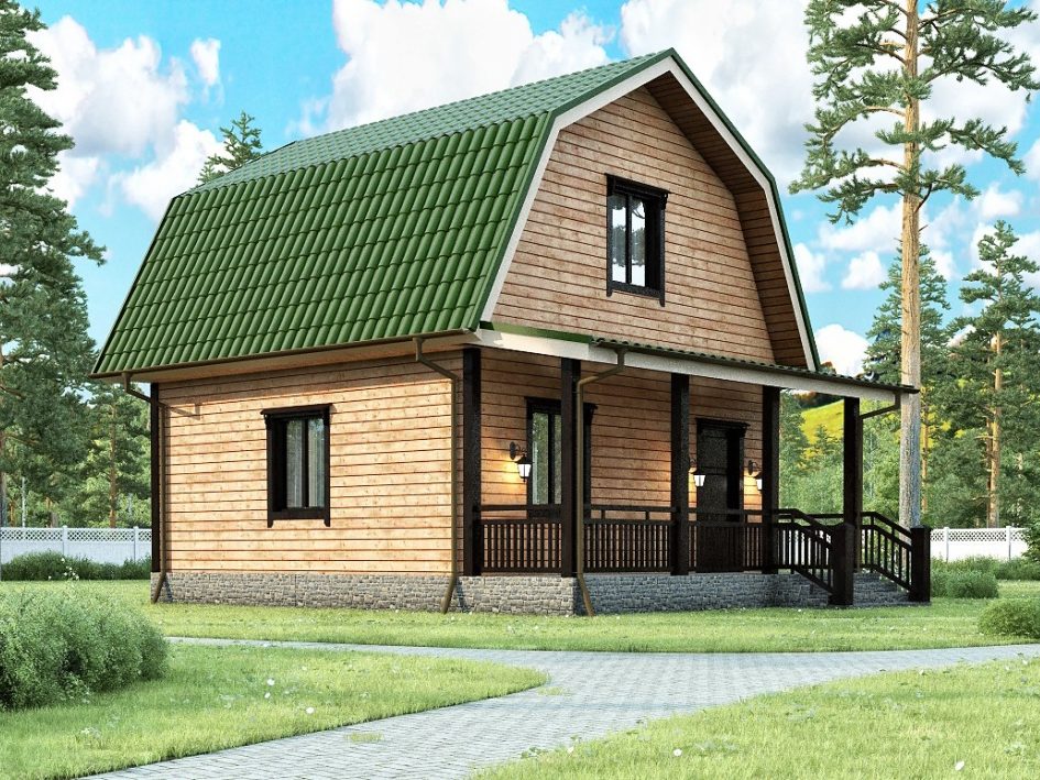5 проектов уютных дачных домов до 500 тыс. рублей | артстрой | дзен