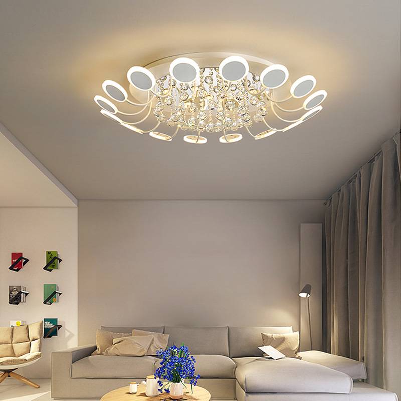 Плоские светильники и люстры для вашего потолка