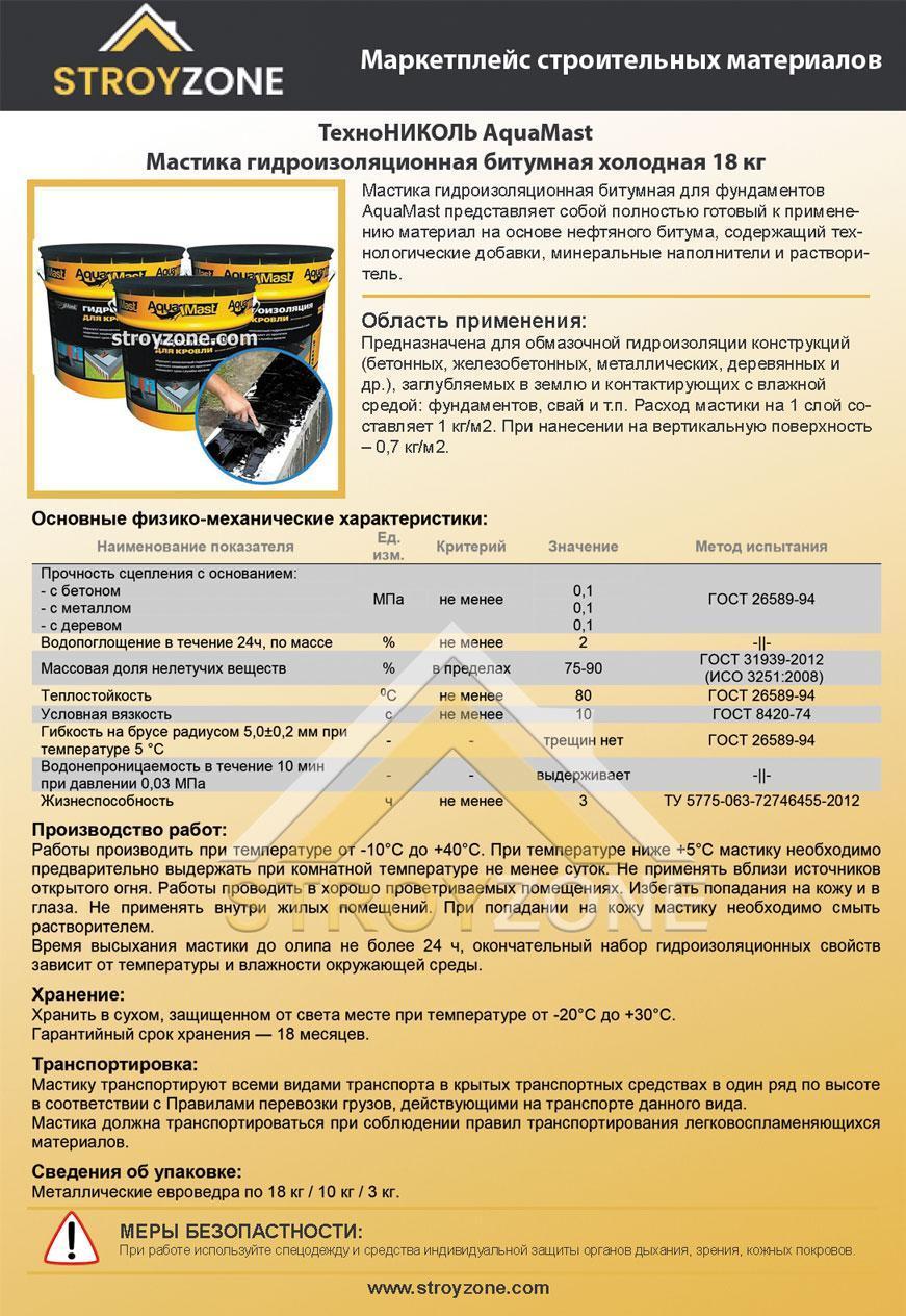 Мастика номер 24 технониколь инструкция по монтажу