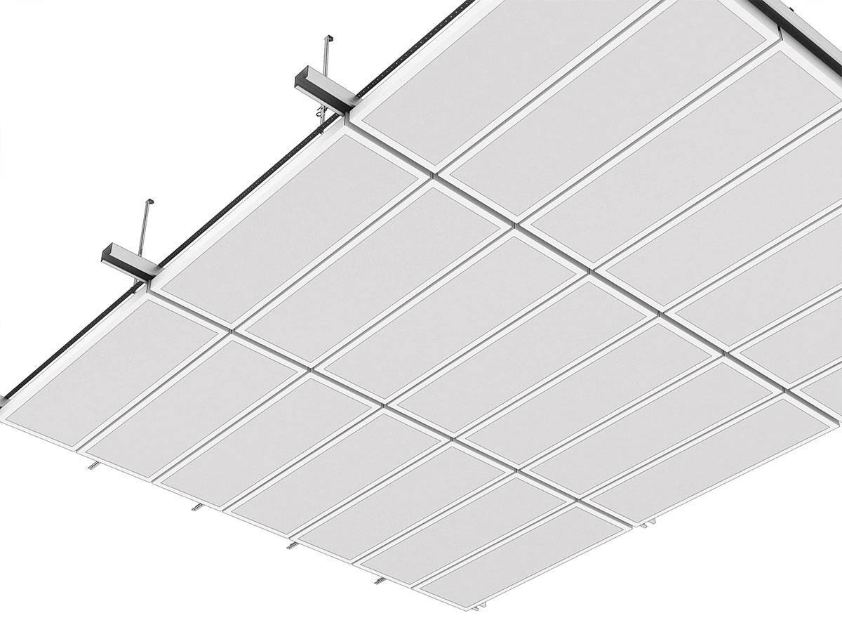 Металлический потолок: устройство и монтаж