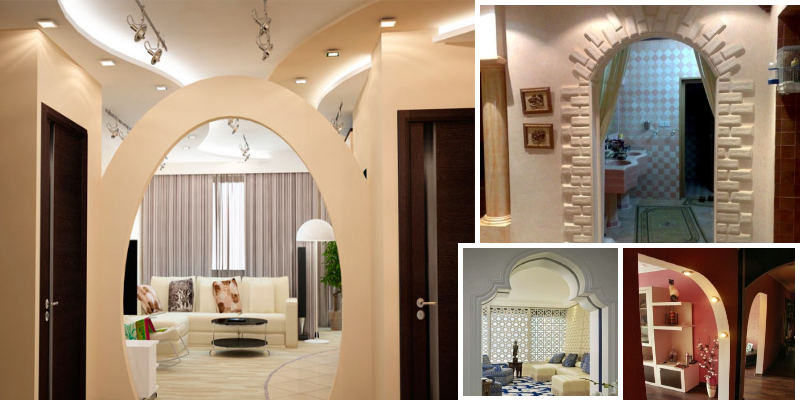 (+94 фото) оформление арки в современном интерьере квартиры и дома
