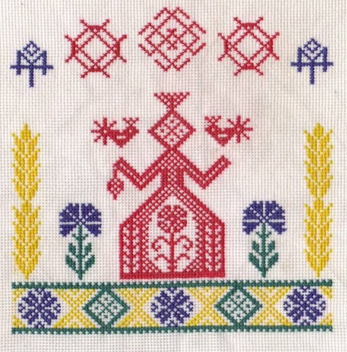 Оберег макошь, значение славянской вышивки, схемы и заговор