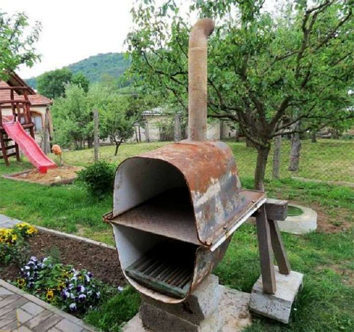 Как сделать печь для бани из чугунной ванны своими руками (фото, видео)