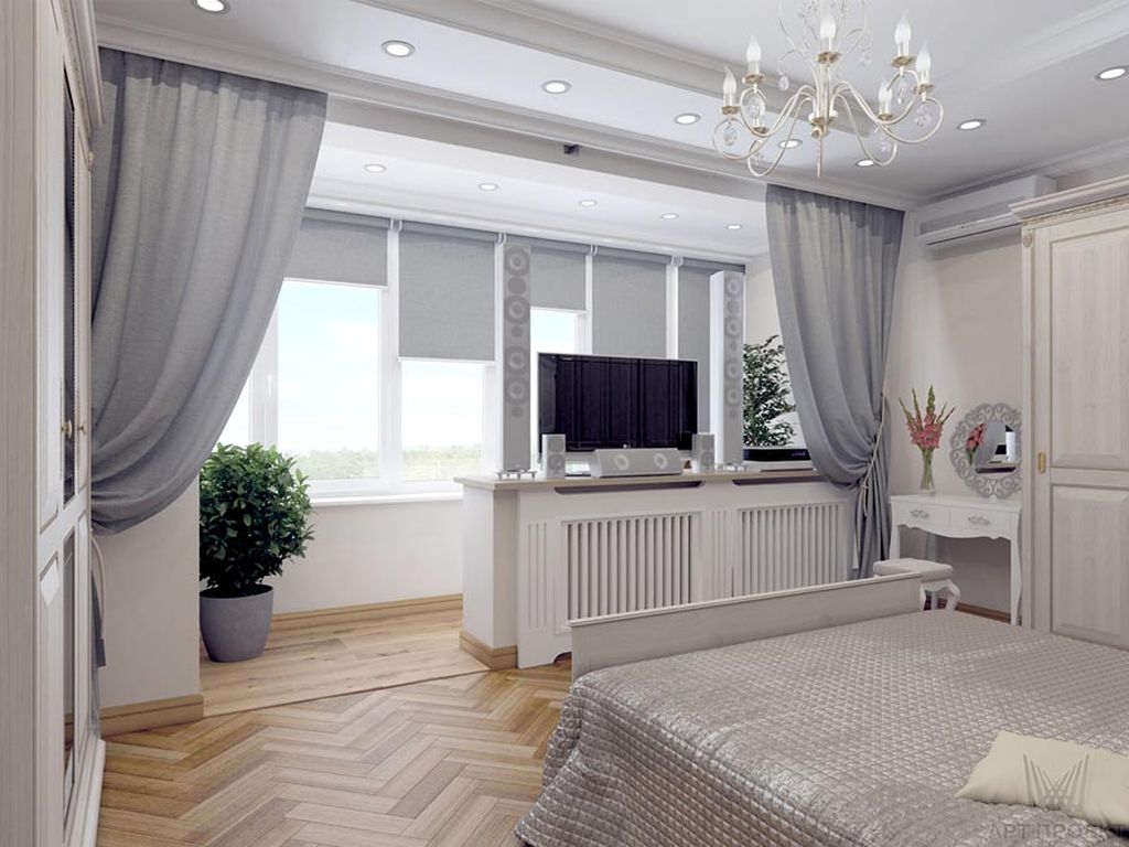 Дизайн маленькой спальни с балконом: совмещать или нет интерьер и дизайн