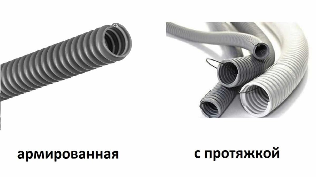 Гофра для кабеля и проводов: виды, размеры (диаметр), монтаж