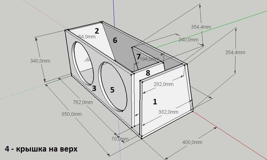Сабвуфер своими руками: теория, схемы и расчет, изготовление