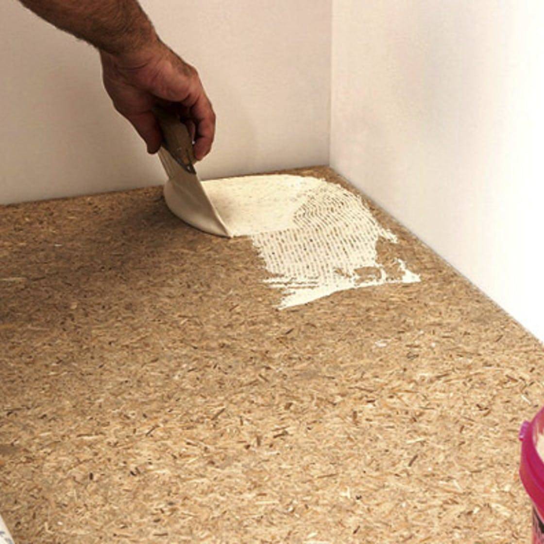 Как крепить дсп к бетонному полу?