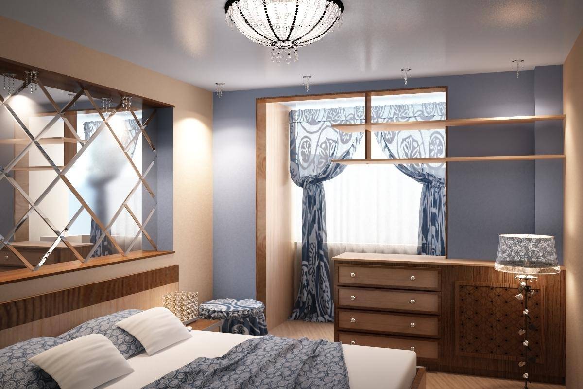 Спальня на балконе – нестандартные варианты сочетания дизайна (77 фото)
