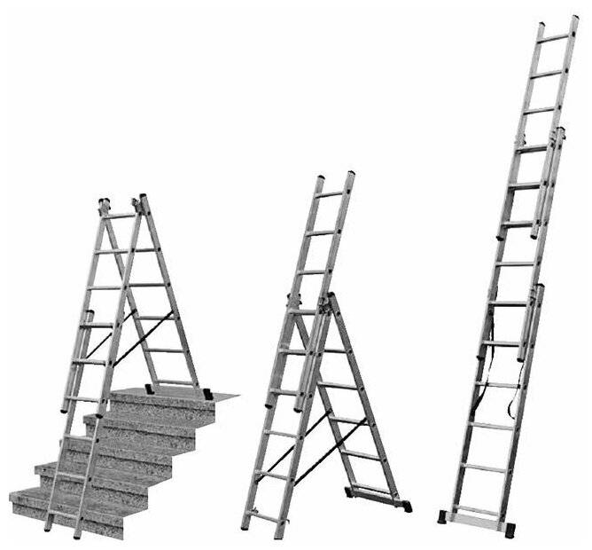 Как пользоваться трехсекционной лестницей. инструкция по эксплуатации лестниц