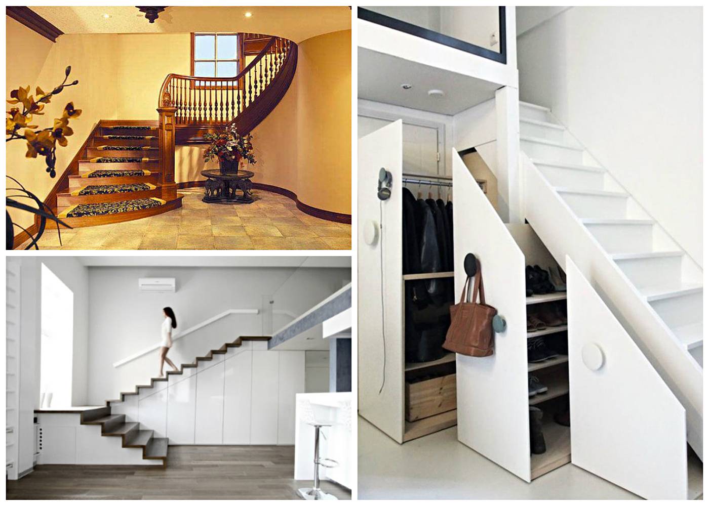 Оформление пространства под лестницей в доме: 22 идеи + фото