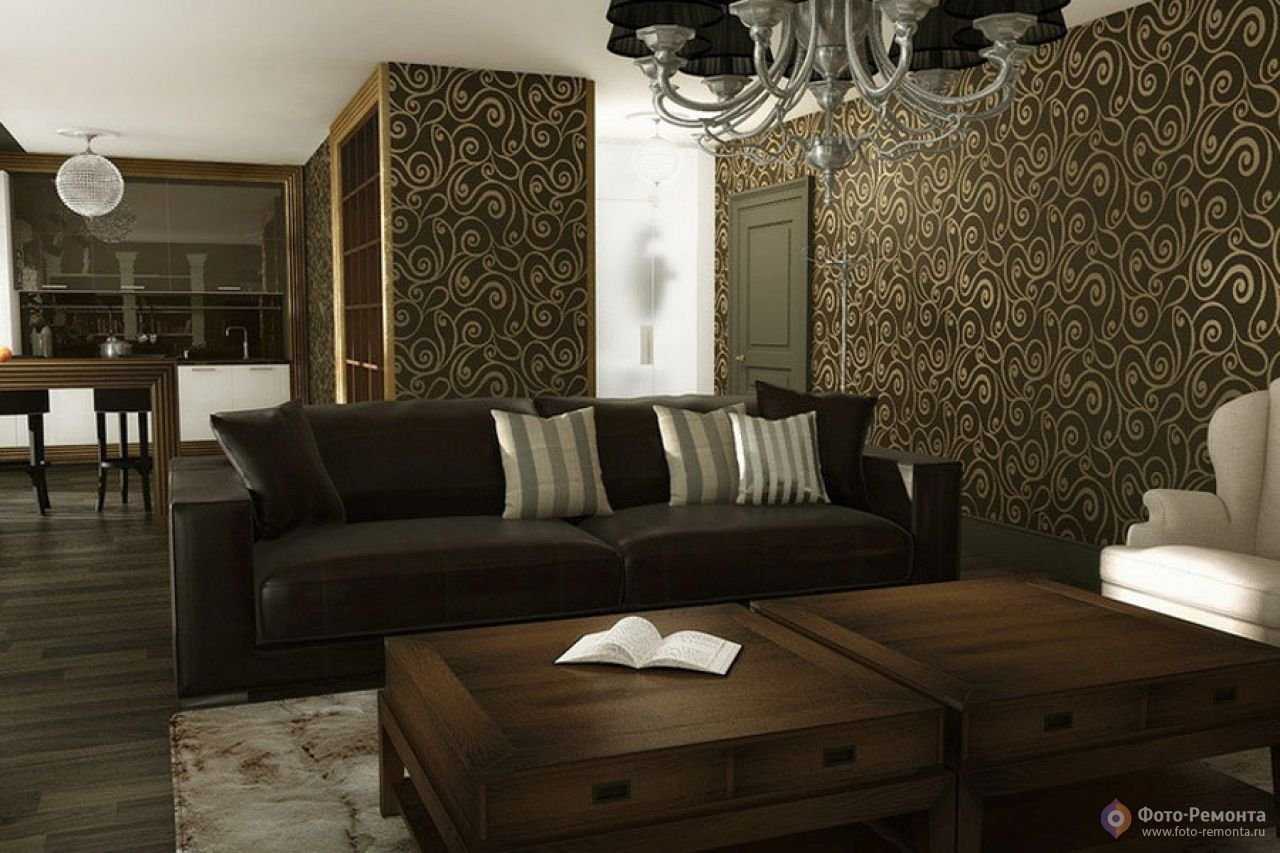 Спальня в коричневых тонах с мебелью: дизайн интерьера - 26 фото