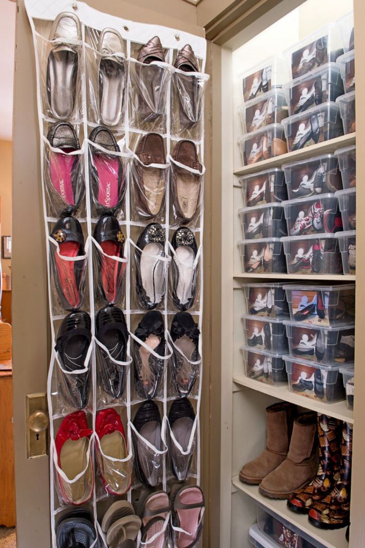 7 идей хранения обуви в шкафу, если мало места
