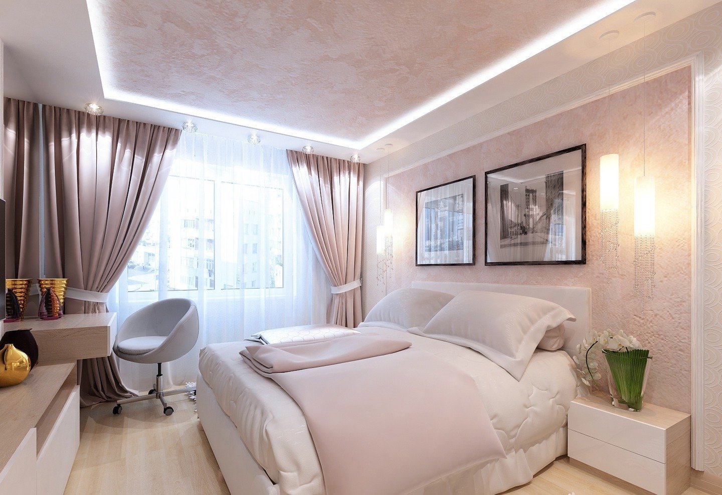 Реальные примеры дизайна спальни: топ-200 фото лучших идей