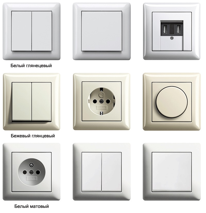 Розетки и выключатели лучшие бренды: популярные модели