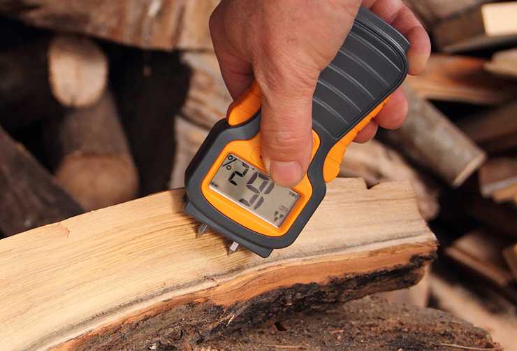 Как самостоятельно определить влажность древесины?