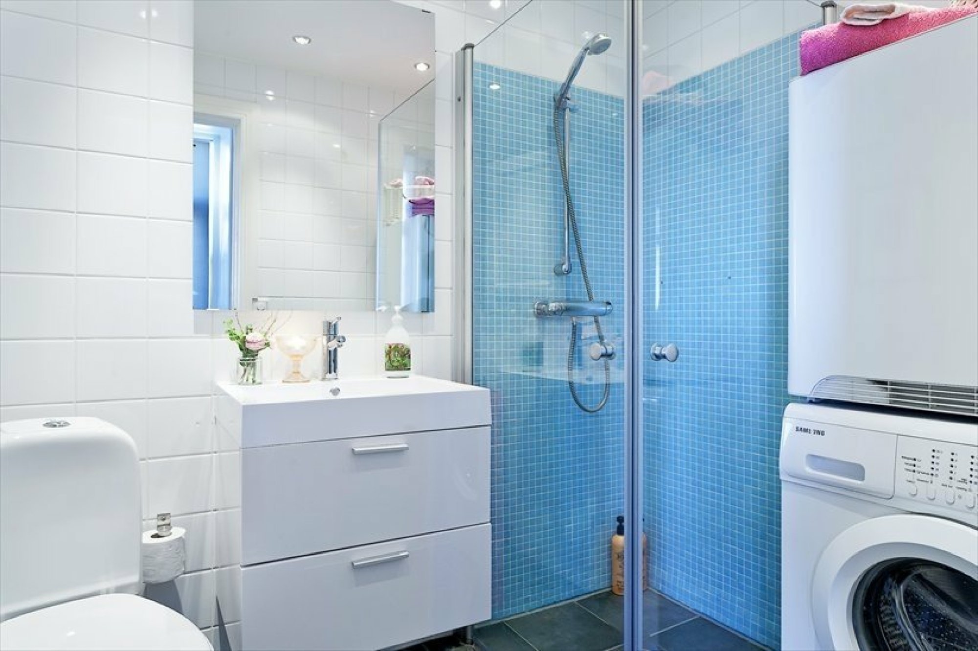 Ванная комната с душем: выбор планировки, формы и стиля дизайна