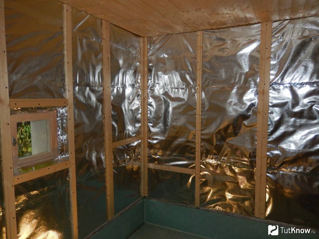Почему нельзя обшивать баню фольгированным утеплителем? кто такое сказал?