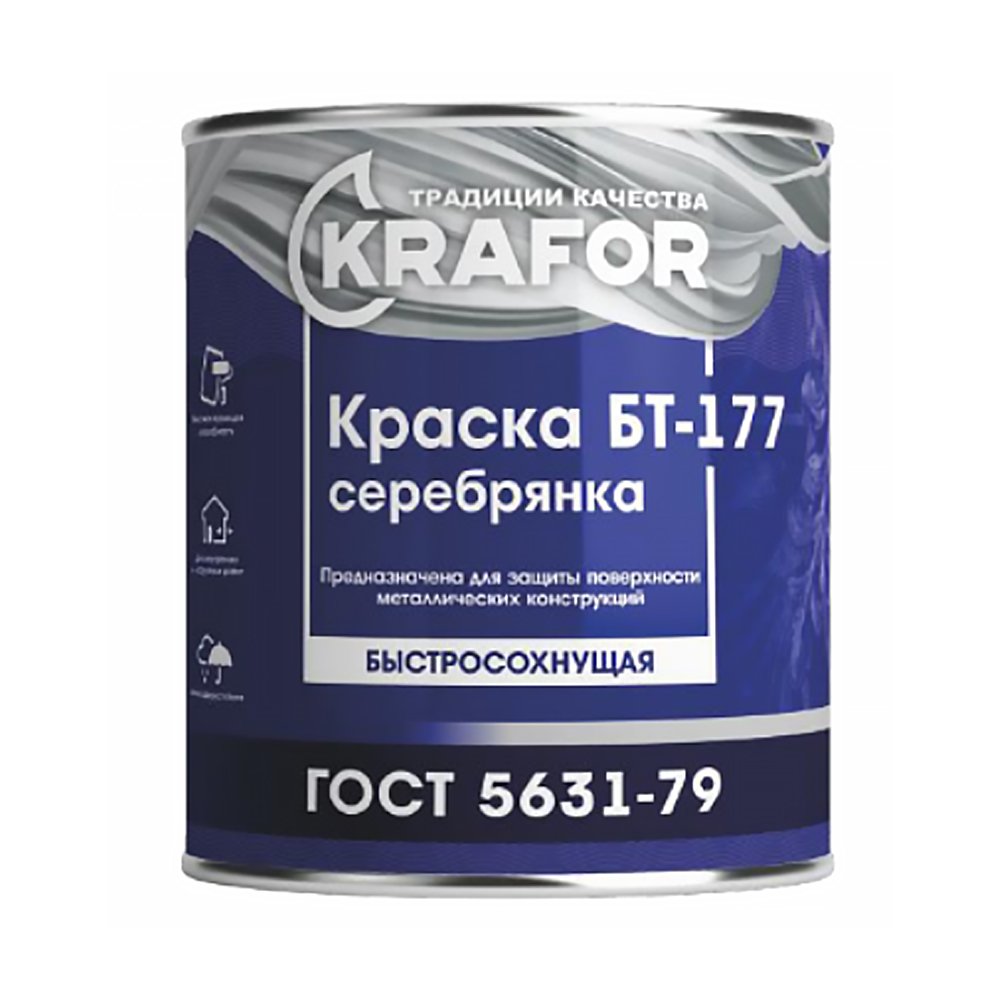 Краска серебрянка: плюсы и минусы