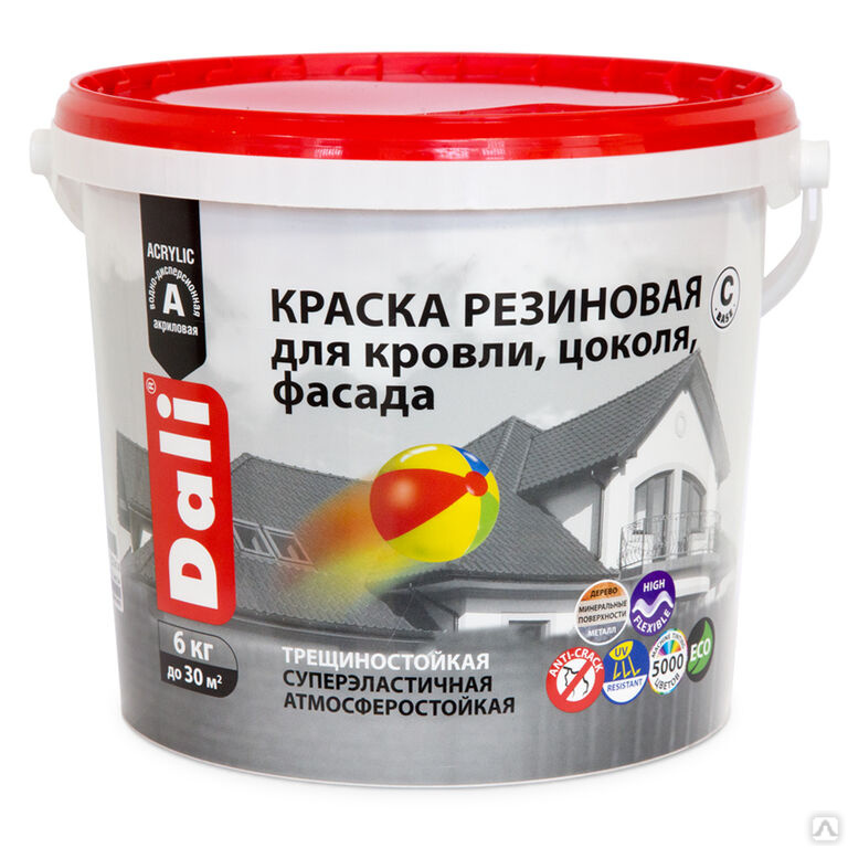 Виды резиновых красок, свойства и особенности применения - ремонт