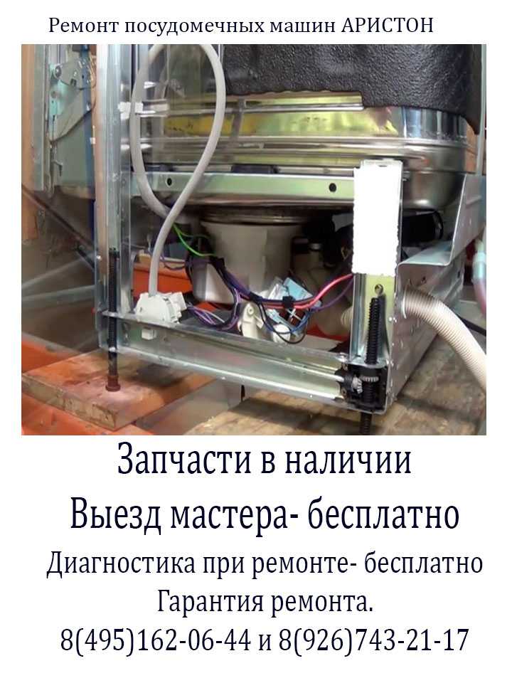 Как установить причину поломки посудомоечной машины