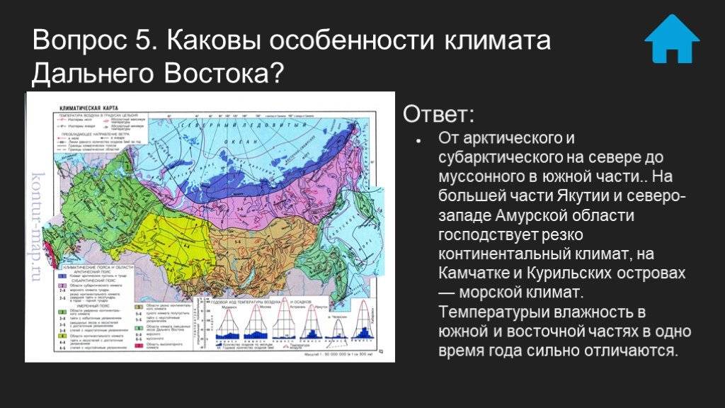 Климат - дальневосточный экономический район. добыча алмазов и золота - география - geoknow.ru