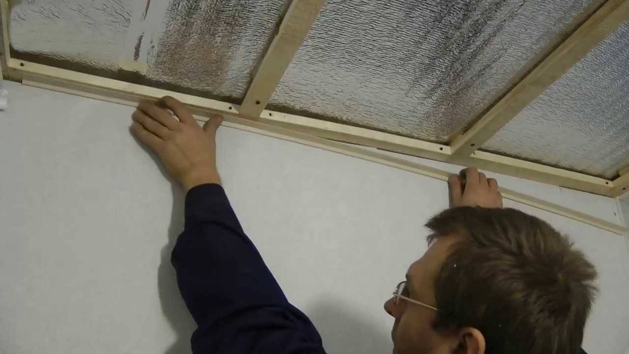Потолок из панелей мдф своими руками (9 фото)