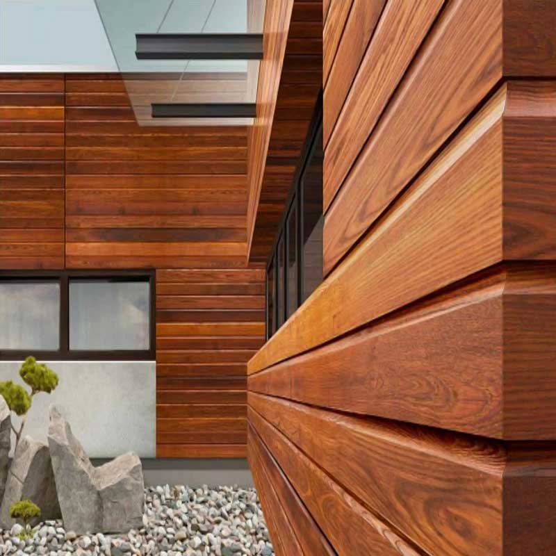 Как сделать фасад дома комбинированный из штукатурки и дерева