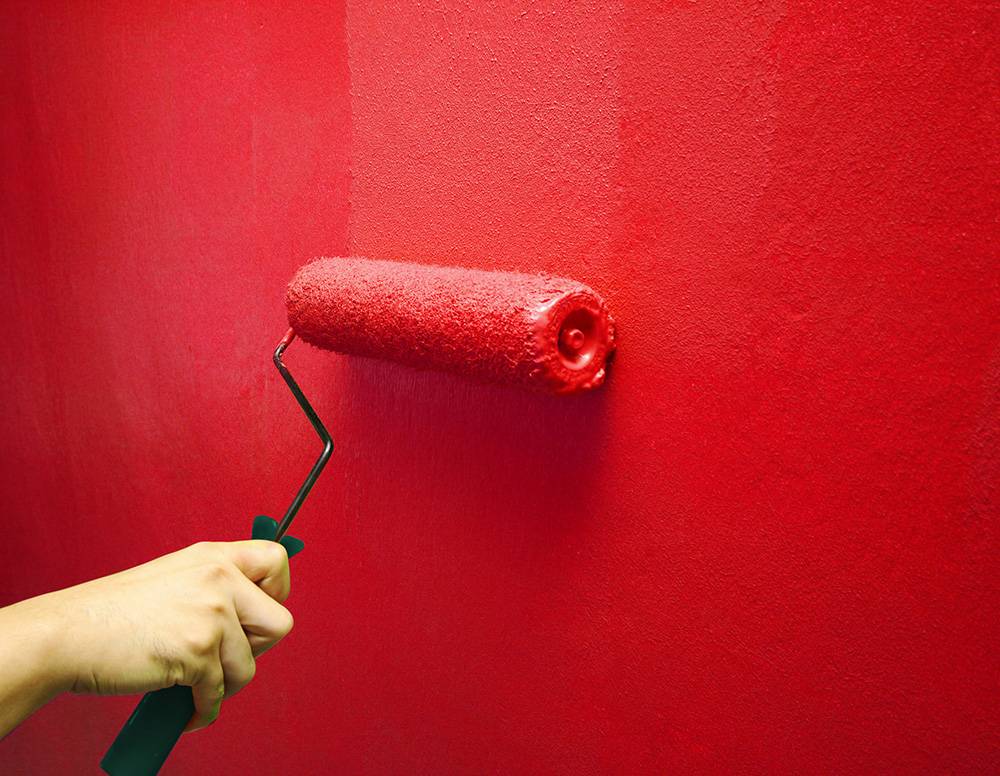 Фактурная покраска стен: пошаговая инструкция