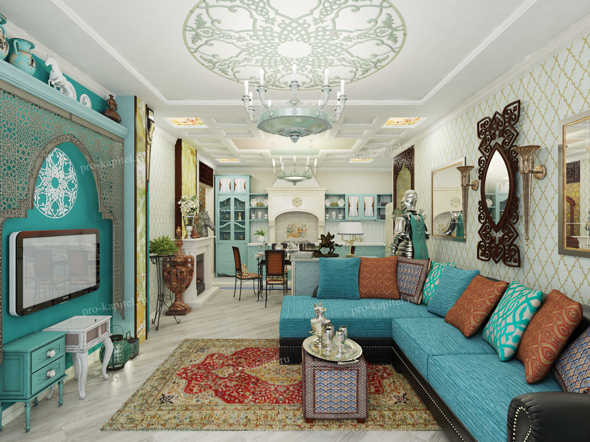 Гостиная в стиле барокко – фото идей готового интерьера c мебелью
