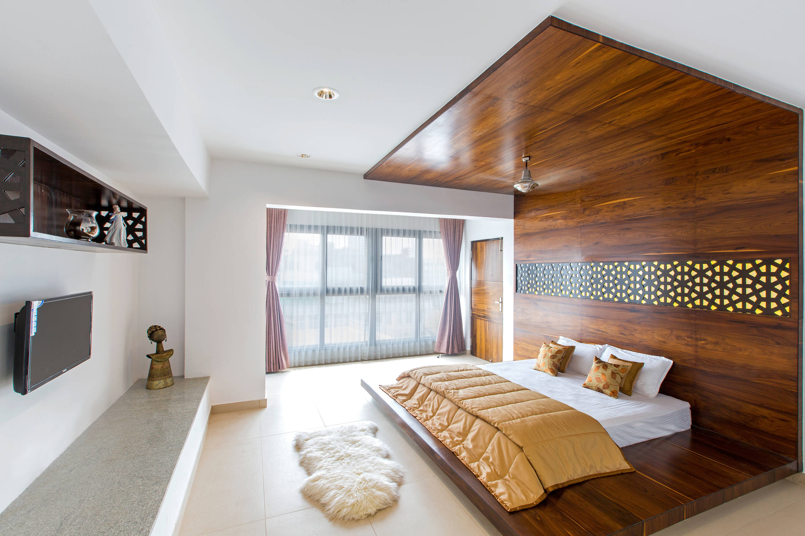 Оформление стен в спальне: 100+ идей красивого дизайна