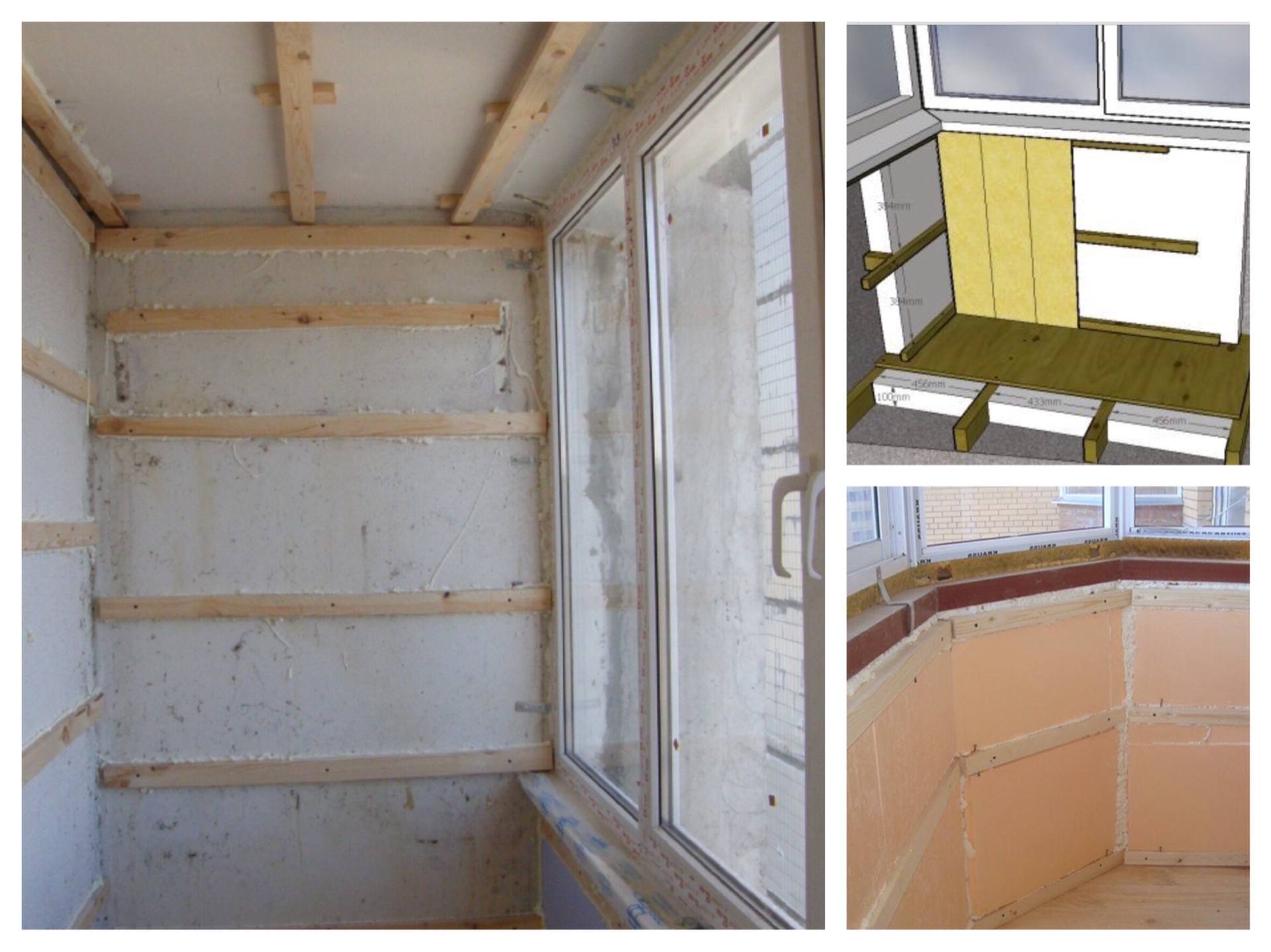 Ремонт балкона своими руками, выбор материала. поэтапный ремонт пола стен и потолка на балконе