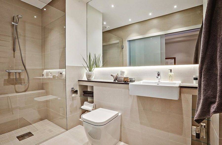 Дизайн ванной комнаты 5 кв м + фото