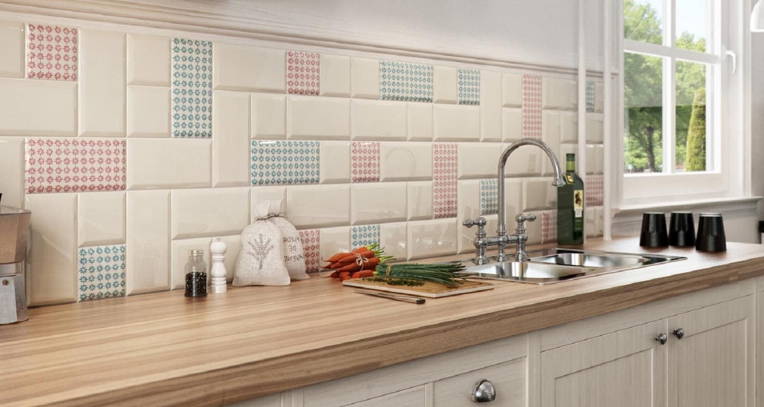 фото дизайн укладки плитки на кухне