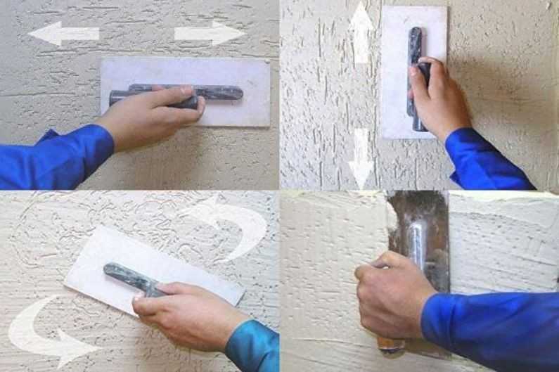 Отделка стен декоративной штукатуркой своими руками: пошаговая инструкция, видео