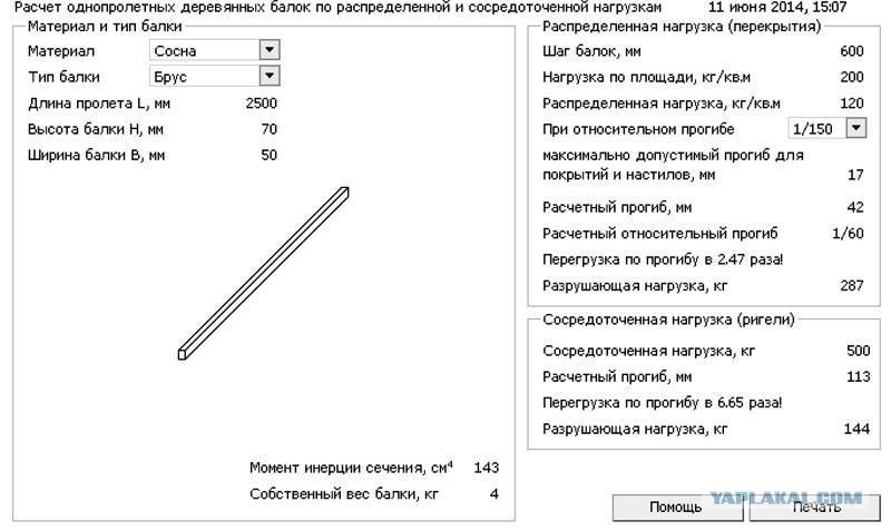 Расчет деревянного перекрытия калькулятор с чертежами онлайн