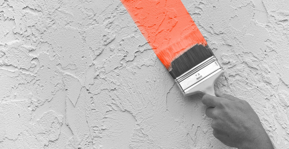Покраска декоративной штукатурки: какие бывают цвета и краски, колеровка – одним цветом, двумя и более, как перекрасить своими руками, воск, лак, узоры на стене