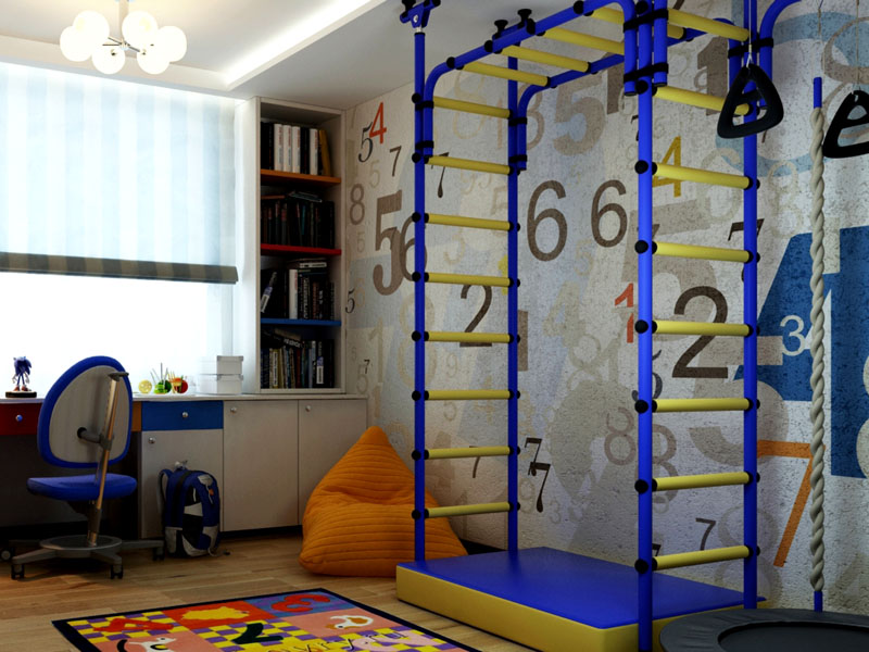 Как выбрать шведскую стенку для детей в квартиру