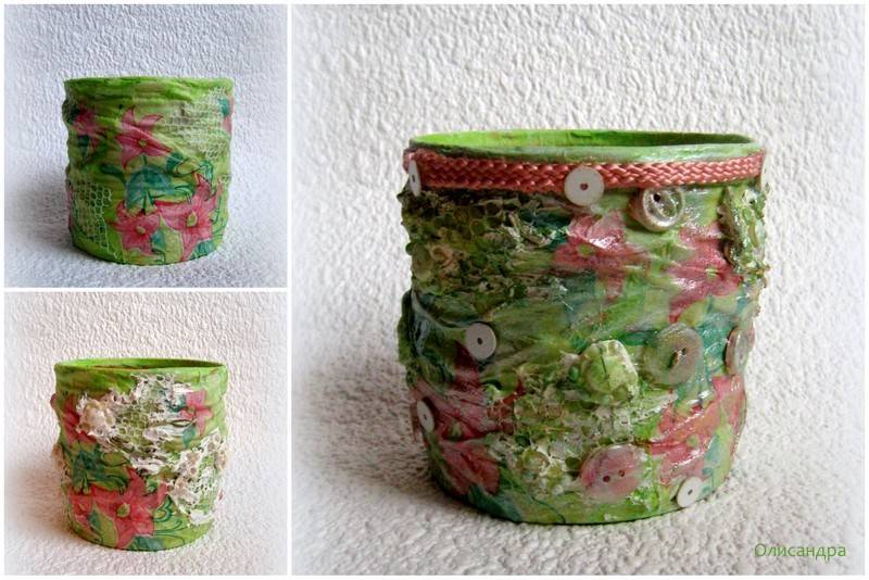 Поделки из жестяных банок своими руками