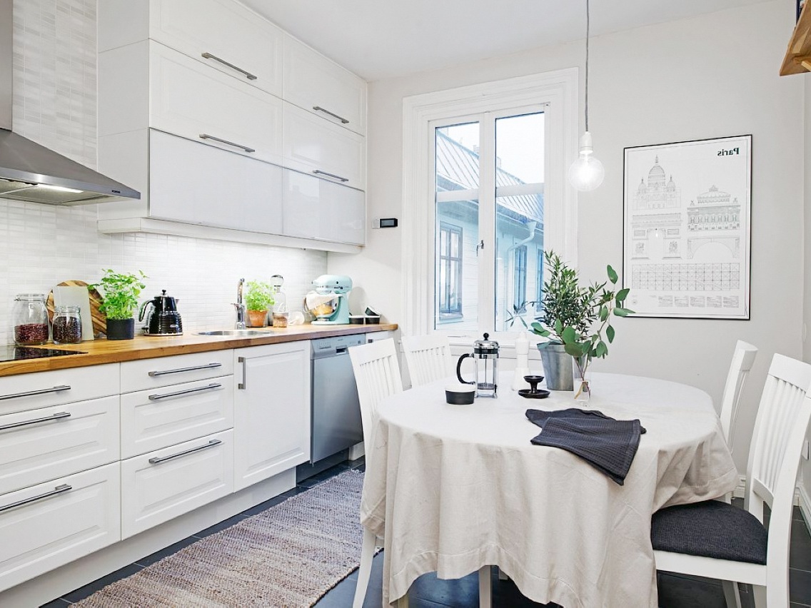 Дизайн кухни в белом цвете: 150 лучших фото идей интерьера