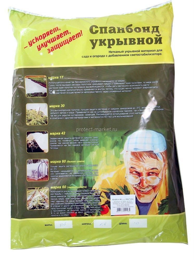 Почему так популярен материал спанбонд, что это такое и где может применяться