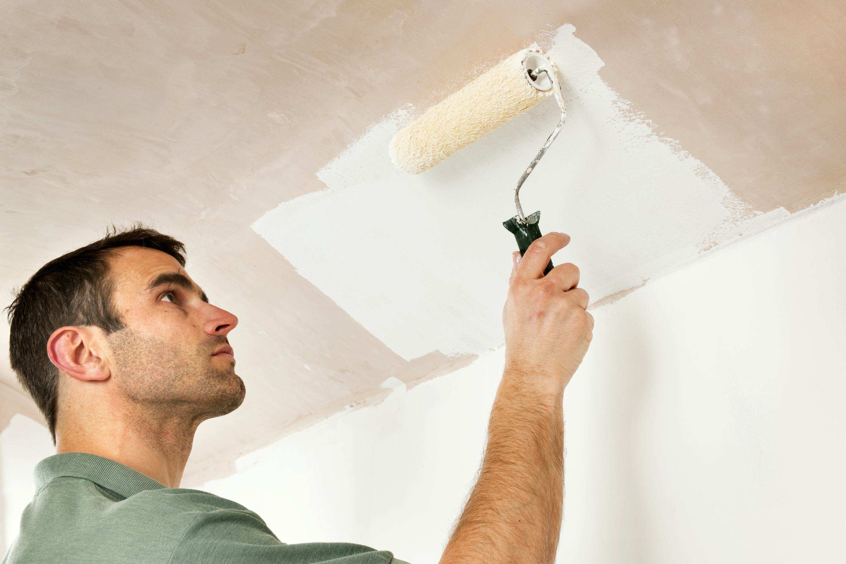 Как покрасить потолок из гипсокартона – пошаговое руководство и советы