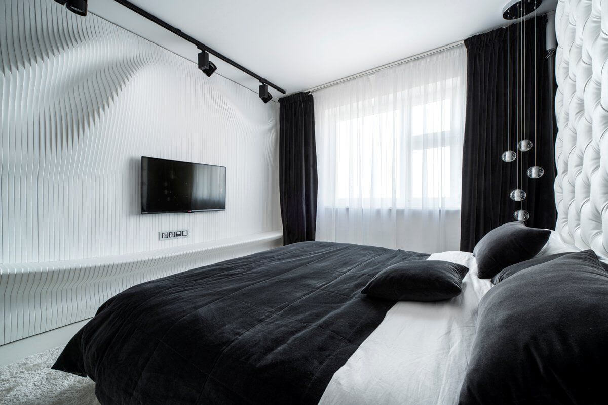 Спальня в стиле хай тек, особенности интерьера с фото